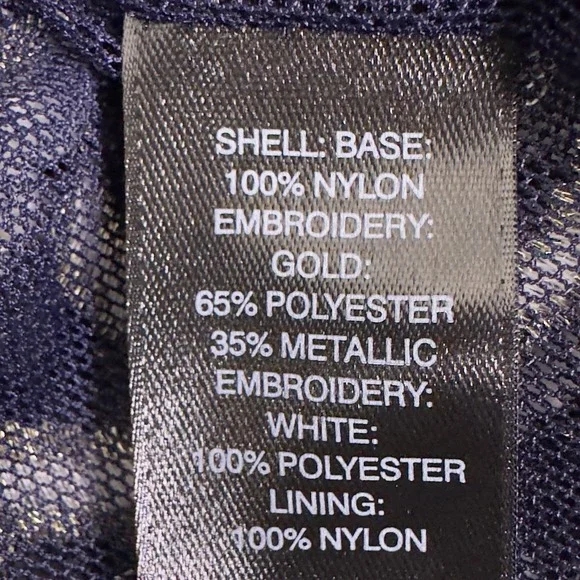 CHICO'S Travelers Scrolled Bomber Jacket Small Front Zip 3/4 Sleeve - Picture 13 of 15